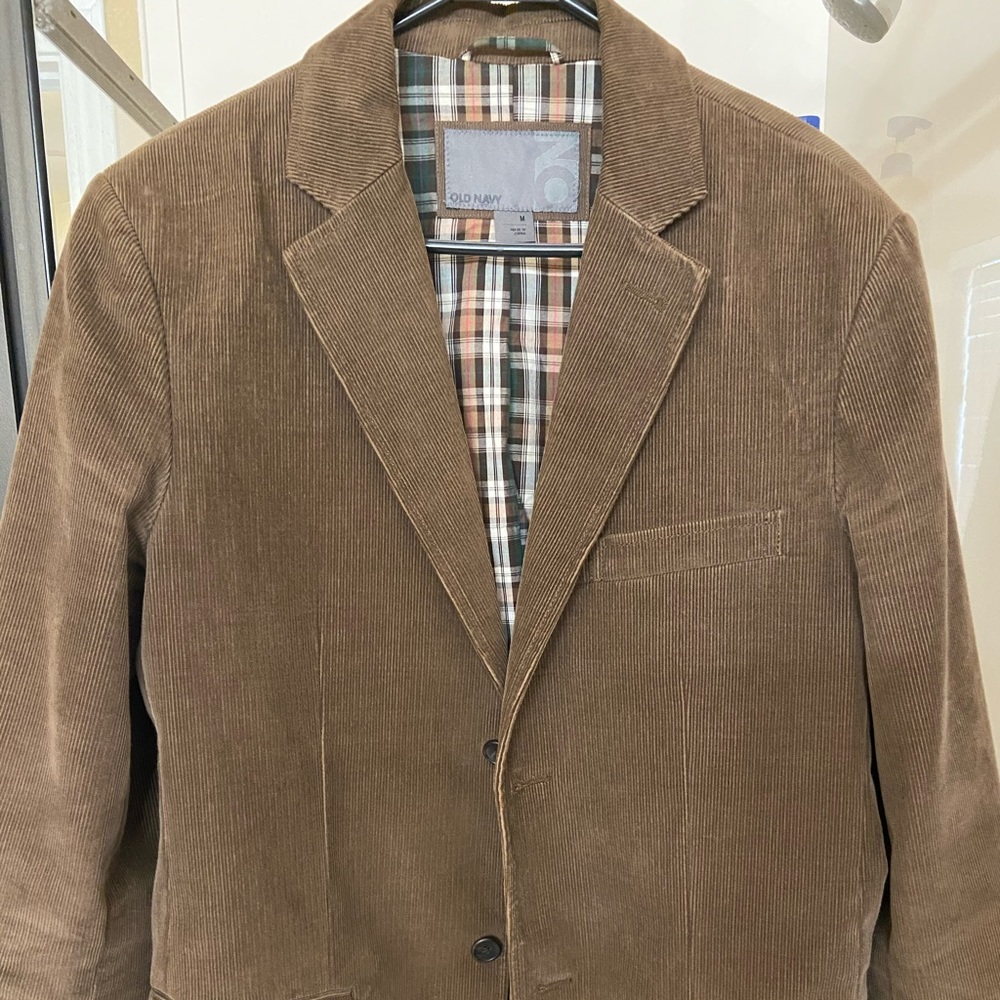 Men’s Brown Corduroy Blazer / Sport Jacket Size 38